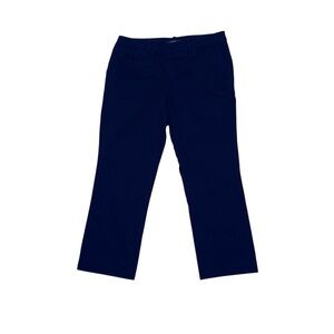 Lauren Ralph Lauren Navy Ankle Pants
